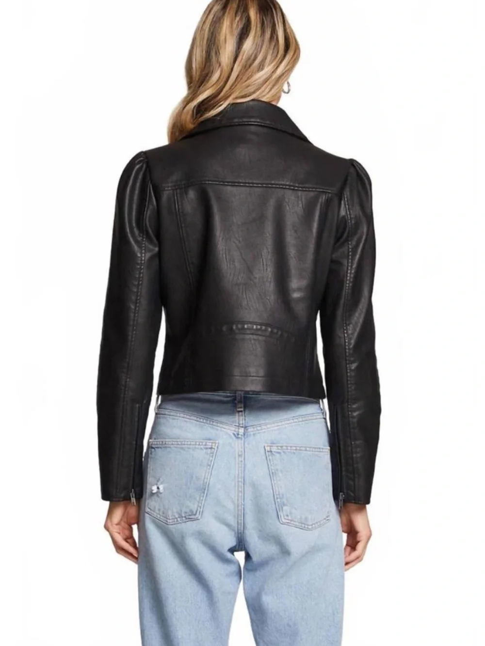 SALTWATER LUXE merrita jacket in black leather